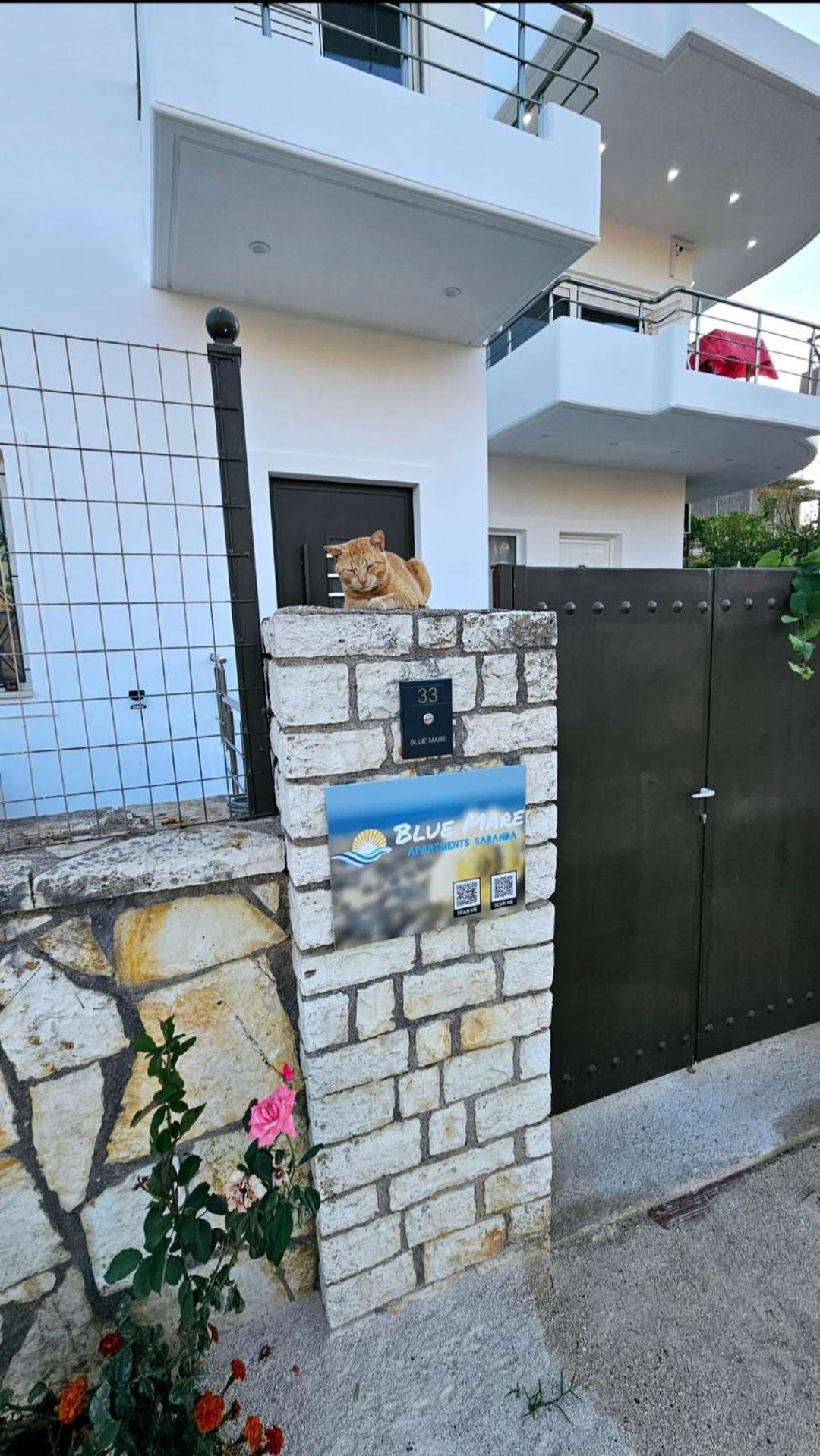 Blue Mare Apartments Саранда Экстерьер фото